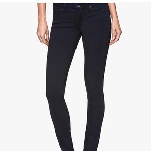 Paige vertigo ultra skinny blue jeans